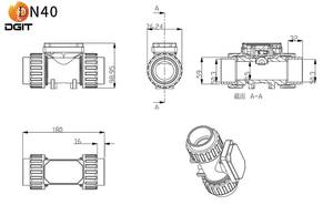 Hoge Precisie Digitale <span class=keywords><strong>Diesel</strong></span> Debietmeter, Turbine Brandstof Hydraulische Flowmeter Kan Worden Aangesloten Op Plc Hydro <span class=keywords><strong>Generator</strong></span> <span class=keywords><strong>Flow</strong></span> <span class=keywords><strong>Meter</strong></span> - Product Image 3