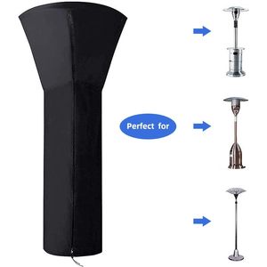 Funda para Calentador de Patio 420D, Impermeable con Cierre, Funda para Calentador de Propano para Exteriores para Cualquier Época del Año, Tamaño Grande - Product Image 4