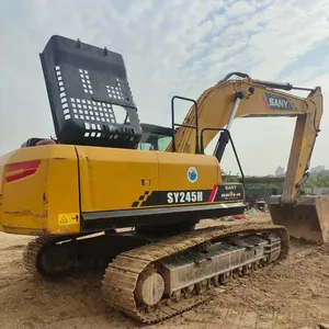 C'est les machines de construction performantes de Sany 245. La nouvelle génération de pelles à écoulement avant fonctionne efficacement