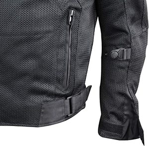 Blouson de <span class=keywords><strong>moto</strong></span> léger pour <span class=keywords><strong>homme</strong></span>, grande taille, toutes saisons, certifié CE, en maille respirante, imperméable, coupe-vent, % polyester - Product Image 6