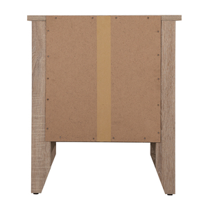Table de chevet moderne en bois avec tiroir et étagère ouverte pour rangement de chambre à coucher 50x40x30cm - Product Image 4