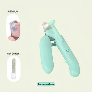 Coupe-ongles LED en plastique PET pour chats et chiens avec limes intégrées et éclairage de la ligne sanguine, sans parfum - Product Image 5