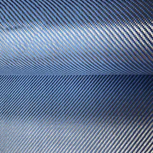 ZAME Personnalisez le tissu hybride en fibre de carbone aramide coloré Tissu en fibre de carbone