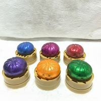 Boîte Mystère Squishy Bun Édition Pailletée en Gros, Jouet Anti-Stress Fidget en Forme de Boulette Arc-en-ciel pour Enfants et Adultes