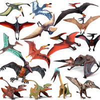 Jouets de dinosaures pour enfants yxs Jurassic, figurines d'animaux sauvages : ensemble de modèles Tyrannosaurus Rex et Mosasaurus