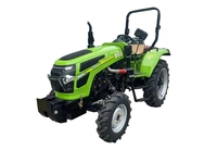 Traktor Mini Bermesin Diesel 4 Roda Penggerak Sabuk 4WD