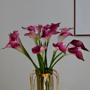Fleurs artificielles de lys calla en EVA de haute qualité, aspect réaliste, lys calla blancs pour mariage, fête, décoration de la maison - Product Image 4