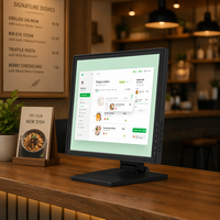 Caisse enregistreuse industrielle à écran tactile de 15 pouces, système de point de vente, terminal de caisse, restaurant, autre terminal d'affichage, moniteur LCD