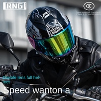 Superbe Casque de Moto Tout-Terrain Predator Nouveau Modèle Septembre, Construction Robuste en ABS, Visière Anti-Rayures, Homologué DOT, Livré en Boîte