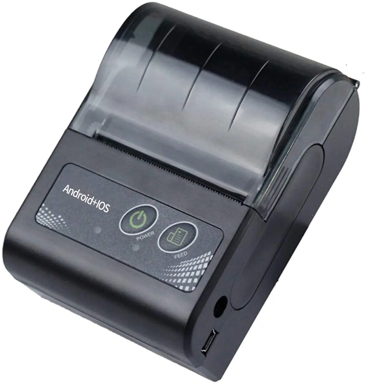 58mm Thermal Receipt Printer Portable Mini Wireless Thermal Printer USB Receipt Bill Ticket POS Printing für iOS Android Windows