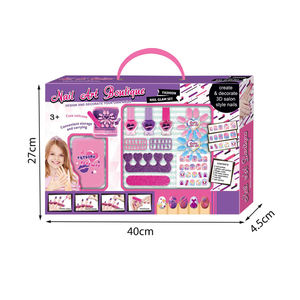 Ensemble de jeux de beauté pour enfants, jouets de vernis à ongles, ensemble de beauté pour filles, jouet de manucure, jeu de simulation DIY, ensemble cadeau pour filles - Product Image 6