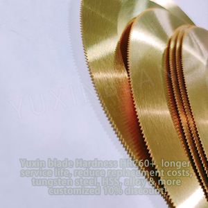 Best-Selling Titanium Circular <strong>Blades</strong> - Super Hardness, Smooth Cutting, Less Burr - OEM/ODM Supported!