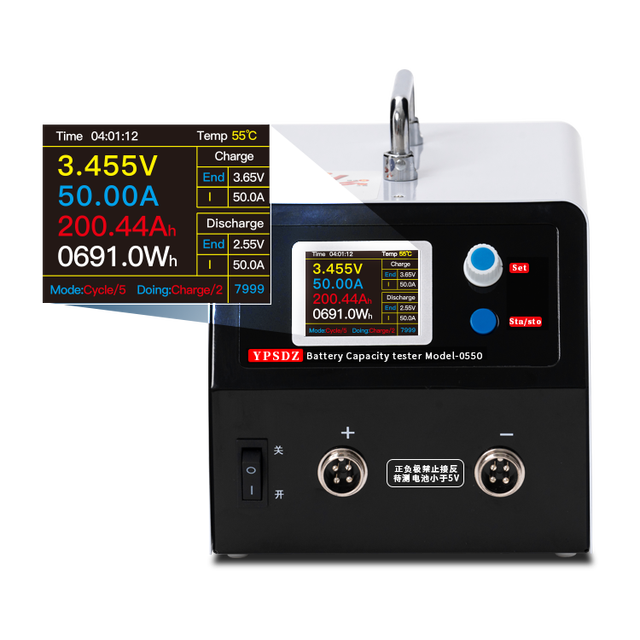 YPSDZ Battery Analyzer Li-ion Battery Charging and Discharging Tester for Coin Lithium Battery Pack