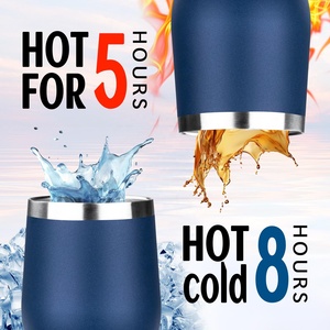 Vaso de Viaje de Acero Inoxidable de Doble Pared Moioco de 12 oz, Mantiene las Bebidas Frías Durante Disfrutar del Sol - Product Image 3