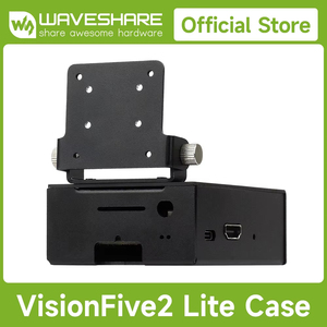 Boîtier de refroidissement en alliage d'aluminium Waveshare pour VisionFive2 Lite, livré avec dissipateur thermique et ventilateur de refroidissement, avec support de caméra K665 - Product Image 5