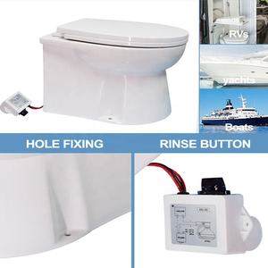 Pompe à macerateur 12v, toilettes <span class=keywords><strong>de</strong></span> <span class=keywords><strong>luxe</strong></span>, Style moderne, fonctionnement entièrement automatique, toilette Marine électrique 12v - Product Image 2