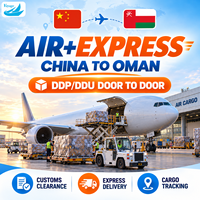 Agent d'expédition aérienne Chine-Oman et transitaire aérien DDP DDU Livraison express aérienne porte-à-porte Dédouanement