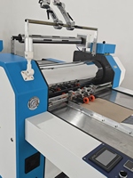 Machine de laminage thermique électrique automatique WESTONIX 540A haute productivité pour papier et plastique