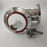 Connecteur coaxial RF mâle à bride EIA 25/8 po, adaptateur femelle à angle droit 3-1/8 po, connecteur électrique étanche