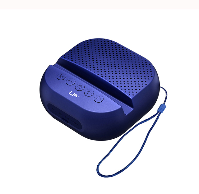 Factory Price Soundbar LP-V67 Portable Portable Lanyard Sound Box Outdoor Portable Speakers With Mobile Phone Holder