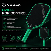Raquette de pickleball professionnelle avec noyau en mousse injectée, surface en fibre de carbone, puissance et contrôle améliorés