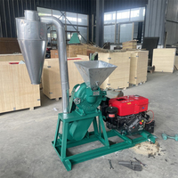 Moulin à farine diesel 10 CV pour blé et maïs, modèle 2026, vente chaude, usage commercial