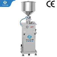 Machine électrique de remplissage de liquide semi-automatique pour boissons aliments crème huile miel Gel noyau pour cartons canettes bouteilles bocaux