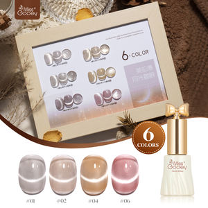 Esmalte de Uñas en Gel Miss Gooey de 10 ml, Color Nude Brillante, Efecto Ojo de Gato, <span class=keywords><strong>Semipermanente</strong></span>, Barniz, Arte de Uñas, Gel UV LED, <span class=keywords><strong>Manicura</strong></span> - Product Image 3