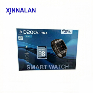 Reloj Deportivo <span class=keywords><strong>8</strong></span> en 1 en Oferta, Kit con Auriculares TWS, Disponible en Stock, Venta al Por Mayor de Fábrica, Set de Reloj Inteligente D200 - Product Image 1