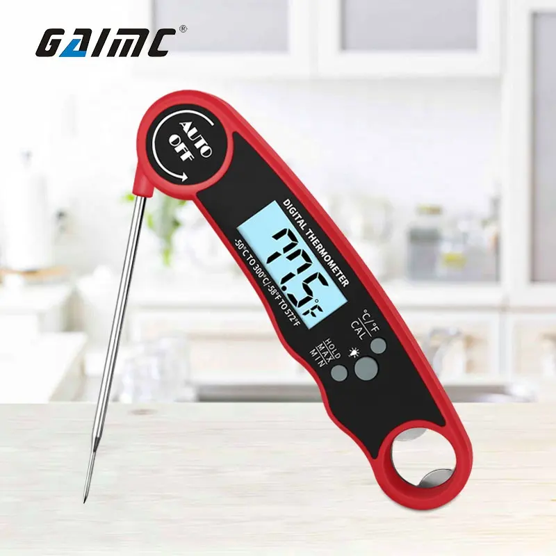 GAIMC Powerful Magnet Digital Kitchen Cooking Meat Thermometer with Super Fast Probe