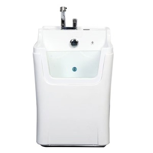 PetFit Vasca Spa <span class=keywords><strong>di</strong></span> Lusso Ecologica in Acrilico per Cani e Gatti <span class=keywords><strong>di</strong></span> Piccola e Media Taglia con Funzioni <span class=keywords><strong>di</strong></span> Bagno all'Ozono e Latte per Uso in Saloni <span class=keywords><strong>di</strong></span> <span class=keywords><strong>Toelettatura</strong></span> - Product Image 3