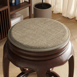 Cojín Redondo para Taburete, Color Avena, Antideslizante, Firmeza Media, Cojín para Asiento de Oficina - Product Image 5