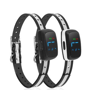 Collar antiladridos Petmartop con pantalla LED, vibración y descarga eléctrica para perros, tamaño 6.2x3.6x3cm - Product Image 1