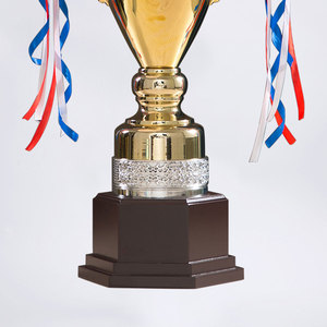 Cơ sở màu đen cho hoạt động câu lạc bộ thi đấu thể thao TB04 Vàng Chung chung chủ đề kim loại vô địch cúp - Product Image 5