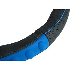 Accesorios de coche nueva moda cubiertas de volante de cuero genuino accesorios de coche decoración <span class=keywords><strong>interior</strong></span> cubierta de volante de coche - Product Image 5