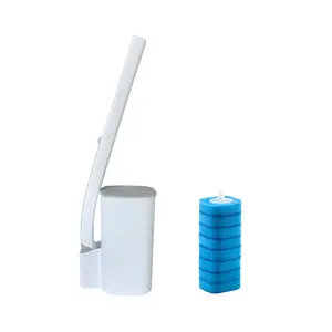 High quality portable design funny toilet brush cleaning disposable wall mounted replacement