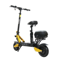 YENİ Tasarım Arazi Elektrikli Scooter G2 MASTER Modelleri Katlanabilir Tasarım Çift Disk Frenler 150KG Çıkarılabilir Koltuk ile