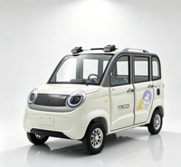 Nouveau véhicule électrique domestique 4 places à quatre roues avec auvent, pour le transport d'adultes, batterie au lithium ternaire, autonomie de 101-200 km