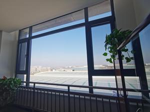 Thiết kế đơn giản giá rẻ Swing Crank loại cửa sổ PVC khuôn cửa sổ với muỗi Net uPVC hồ sơ - Product Image 3