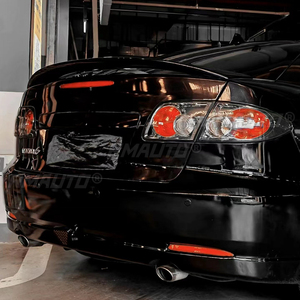 Car Styling ABS <b>Plastic</b> Unpainted Rear Boot Trunk Wing Spoiler for Mazda 6 Spoiler 2006 2007 2008 2009 2010 2011 2012 2013 2014 - Product Image 5