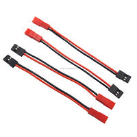 Interrupteur de contrôle de lumière LED pour voiture RC, 30cm, connecteur JST, fils pour chenille axiale SCX10 90046 HSP Tamiya Traxxas TRX4 RC