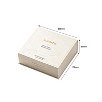 Boîte d'emballage rigide à fermeture magnétique personnalisée avec insert en EVA pour sérum, ampoule, flacon de peptides, coffret cadeau pour soins de la peau