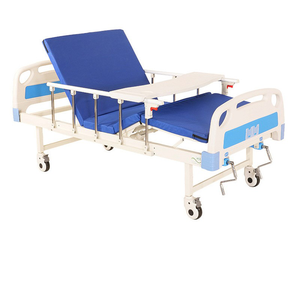 <span class=keywords><strong>Lit</strong></span> médical manuel à deux fonctions personnalisé à <span class=keywords><strong>prix</strong></span> avantageux, <span class=keywords><strong>lit</strong></span> médical à deux manivelle pour hôpital et clinique - Product Image 1