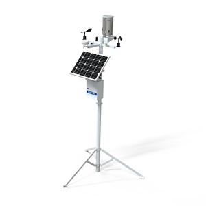 Estación Meteorológica analógica o RS485, pantalla de datos, Panel Solar, estación meteorológica para agricultura - Product Image 1