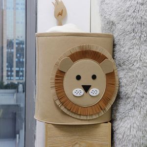 Cute Animal Design Foldable Felt Toy <b>Storage</b> <b>Baskets</b> Nursery Hamper Laundry <b>Basket</b> - Product Image 6