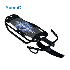 YumuQ soucoupe disque électrique rond enfants mousse plastique journal neige traîneau Ski Scooter traîneaux pour la neige - Product Image 1