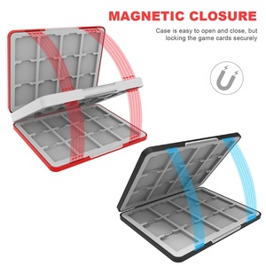 Étui de rangement pour cartouches de jeu avec 24 emplacements pour <span class=keywords><strong>Nintendo</strong></span> 3DS 3DSXL 2DS 2DSXL <span class=keywords><strong>DS</strong></span> <span class=keywords><strong>DSi</strong></span>, support pour 24 cartes, accessoire - Product Image 3