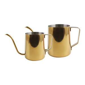 Hervidor de café de cuello de cisne de 20oz/600ml con control de flujo de acero inoxidable para café y té especiales, vasos perfectos - Product Image 1