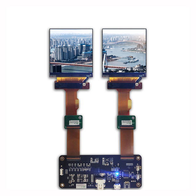 Wisecoco 2.9 Inch 120Hz 1440*1440 Dual TFT LCD Display 1440x1440 MIPI Interface LCD Module for HMD VR AR