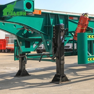 Semi-remorque squelette porte-conteneurs 3 essieux 20FT 40FT pour le <span class=keywords><strong>transport</strong></span> de marchandises avec générateur sous châssis en option - Product Image 5
